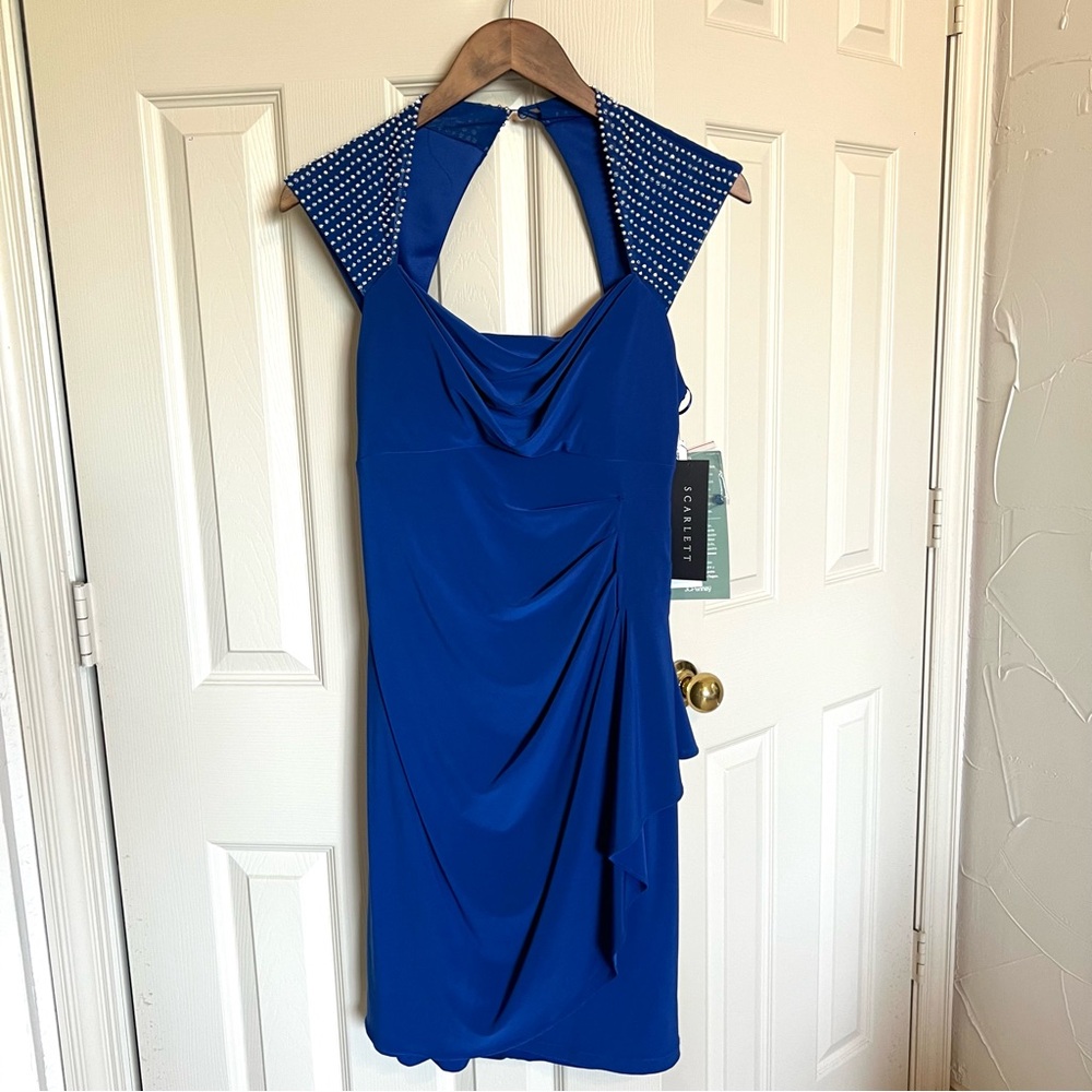 NWT Royal Blue Cocktail Dress